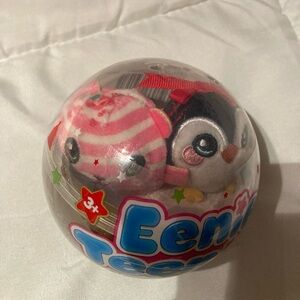 Eenie Teenies Pink and Black Plush Toy Set